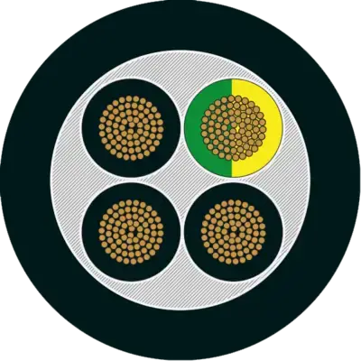 Cabo para bomba submersa