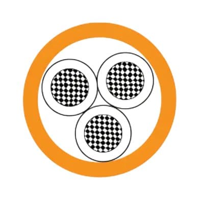 MariTimus Cabo Naval de Instrumentação e Controle Multicondutor 150/250V MICA / XLPE / SHF1 (LSOH) Fire Resistant