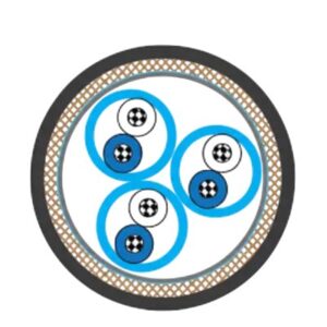 CABO NAVAL DE INSTRUMENTAÇÃO BLINDADO E ARMADO RESISTENTE A CHAMA MARITIMUS INNOVCABLE