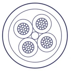 CABO DE BORRACHA FLEXIVEL PARA APLICAÇÕES SEVERAS NSSHOU HEAVY DUTY