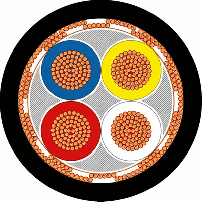 Cabo AFT malha / trança de cobre nú