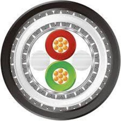 Cabo Profibus DP Black dupla proteção, Transversal SHF2 DeepSea