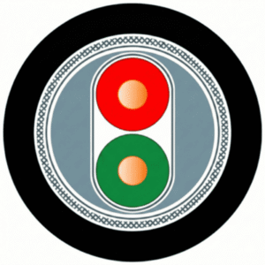 Profibus PA SHF1 Black antivibracional Transversal