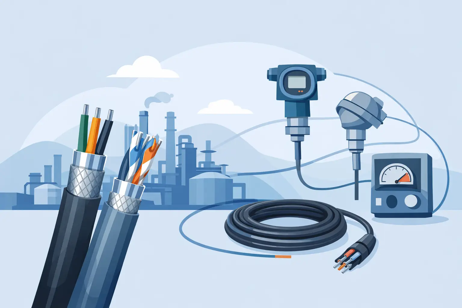 Cabo de instrumentação industrial: como especificar