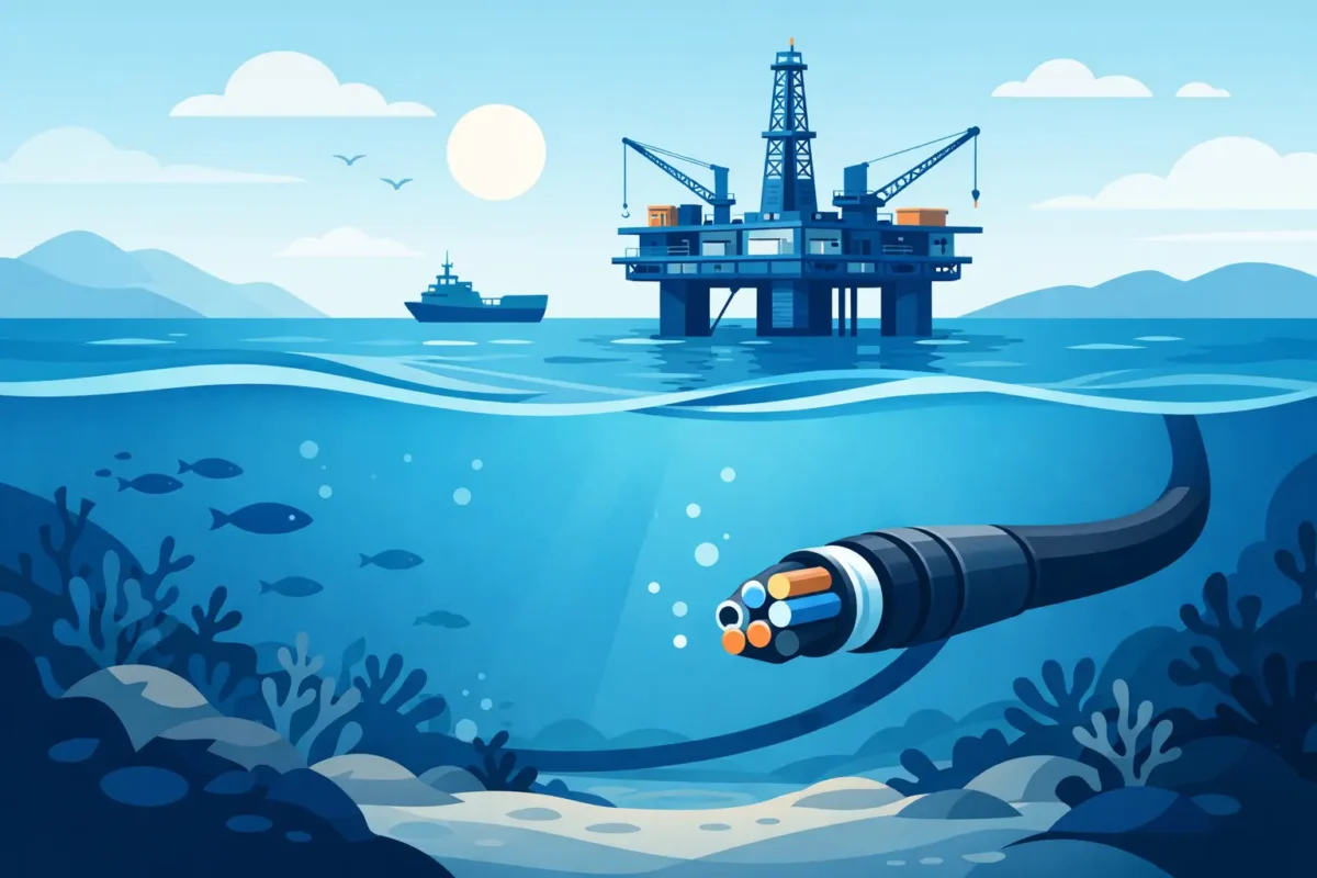 Cabo para plataforma offshore: como especificar