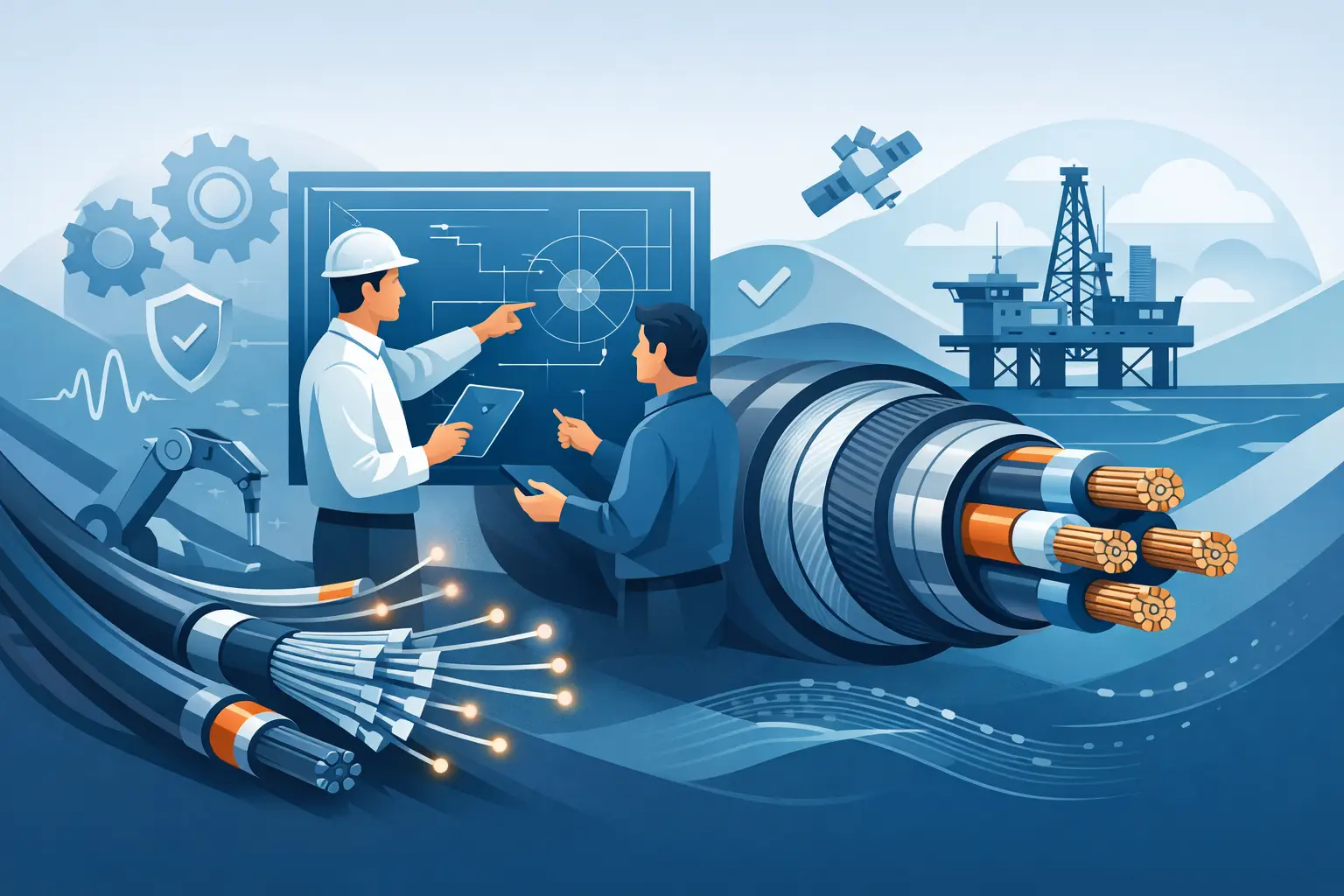 Engenharia de Cabos Especiais sem Margem para Falhas