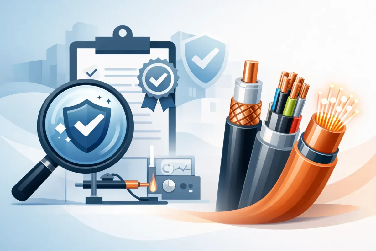 Certificação UL em cabos: o que ela valida?