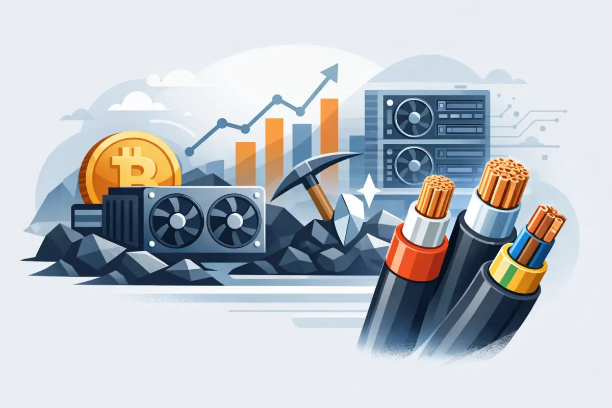 Como escolher cabo para mineração sem errar