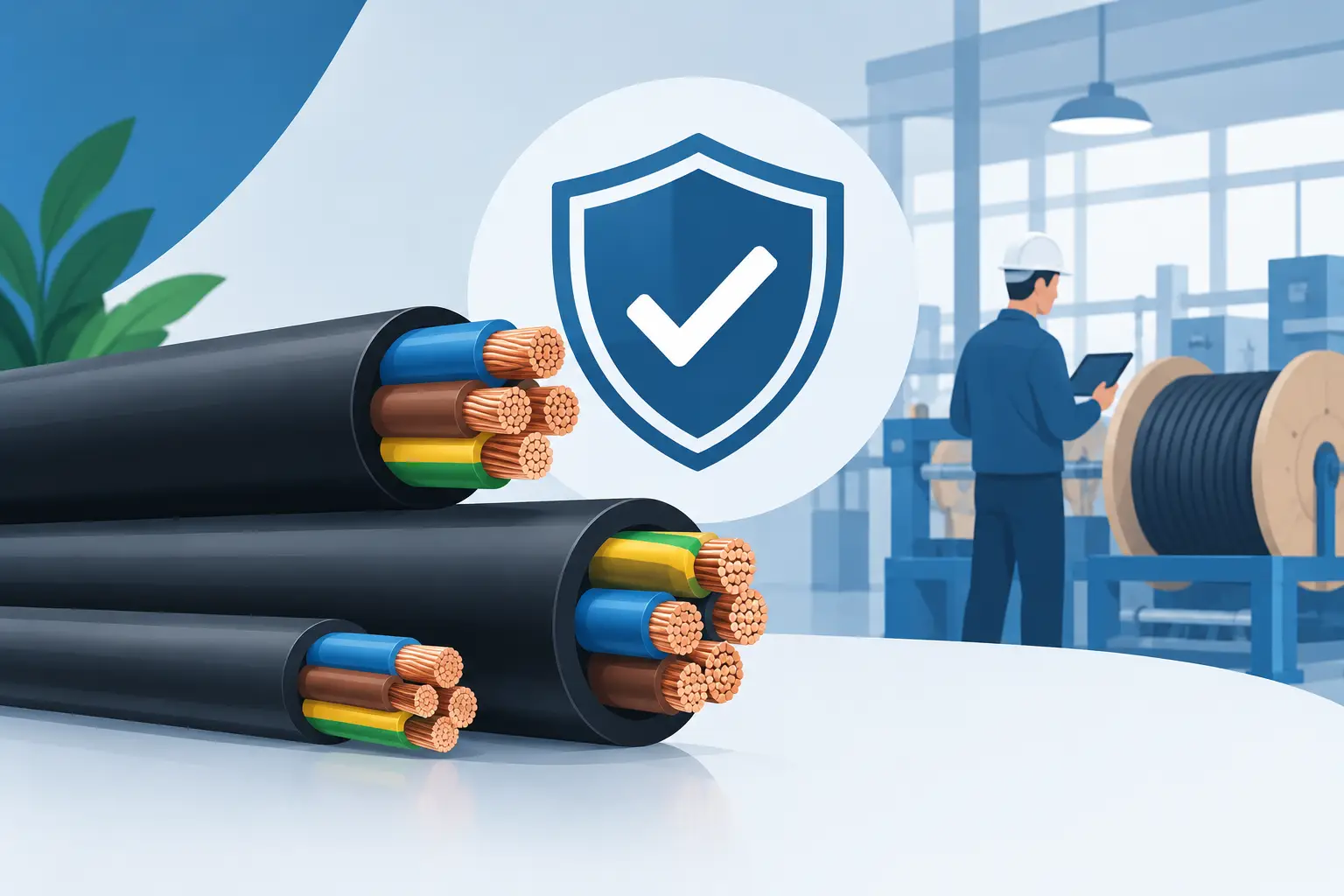ISO 9001 em cabos: qualidade para a indústria